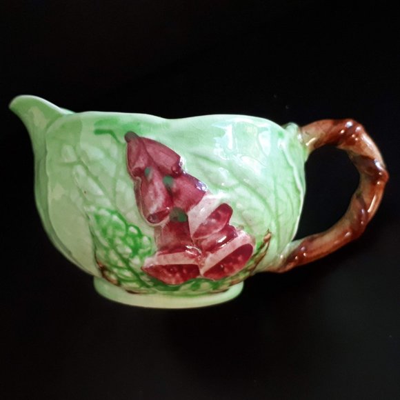 Vintage Carlton Ware lettuce and foxglove Australian design creamer - Picture 9 of 9